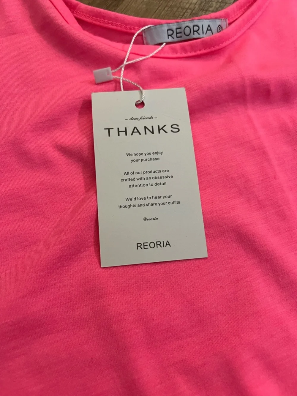 ReoRia Neon Pink Sleeveless Jumpsuit - Picture 7 of 8